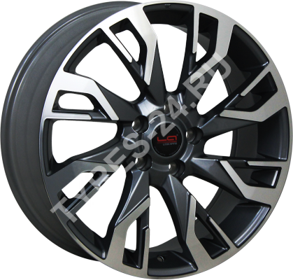 ДискMitsubishiMi552 Concept7JxR18 PCD5x114.3 ET38 DIA67.1,чёрный