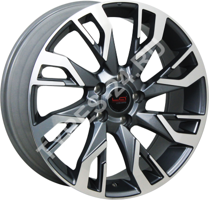 ДискMitsubishiMi552 Concept6.5JxR17 PCD5x114.3 ET38 DIA67.1,серый