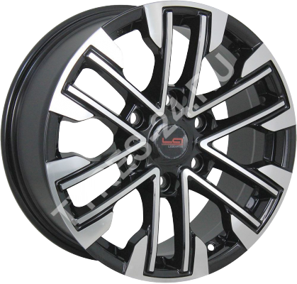 ДискMitsubishiMi553 Concept7.5JxR18 PCD6x139.7 ET46 DIA67.1,серый