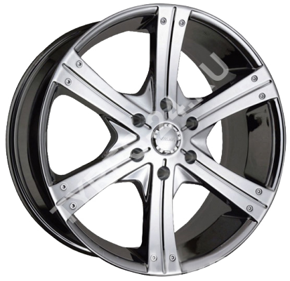 ДискMKW (Mi-tech)MK-150S8.5JxR18 PCD6x114.3 ET20 DIA66.1,чёрный