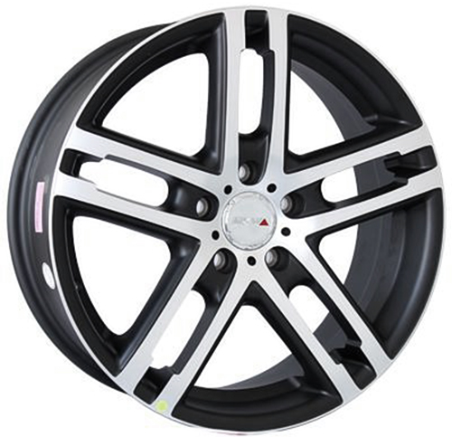 ДискMKW (Mi-tech)MK-727JxR17 PCD5x108 ET49 DIA67.1,чёрный