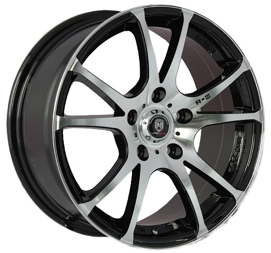 ДискMKW (Mi-tech)MSR-0037JxR16 PCD5x105 ET39 DIA56.6,чёрный