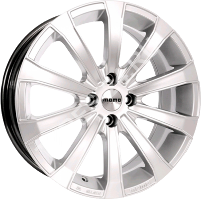 ДискMomoEurope7JxR17 PCD4x108 ET25 DIA65.1,серебристый