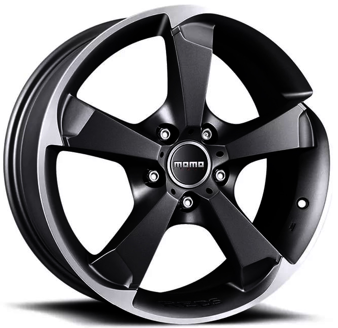 ДискMomoReds7JxR16 PCD4x108 ET25 DIA65.1,чёрный