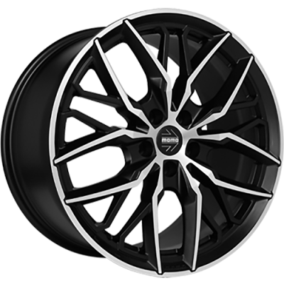 ДискMomoSpider8.5JxR19 PCD5x112 ET30 DIA66.6,чёрный