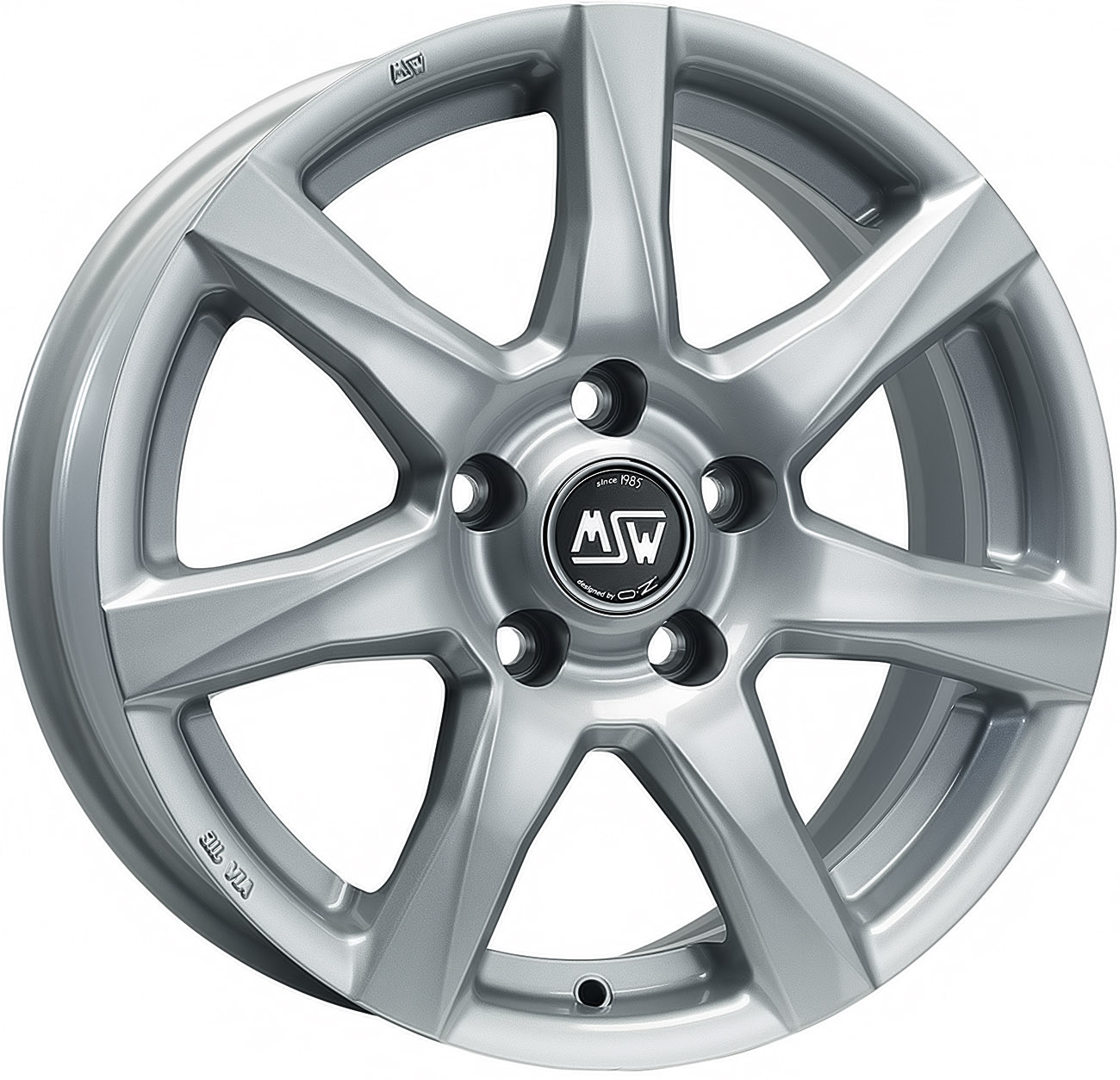 ДискMSW777.5JxR17 PCD5x114.3 ET50 DIA73.1,серебристый