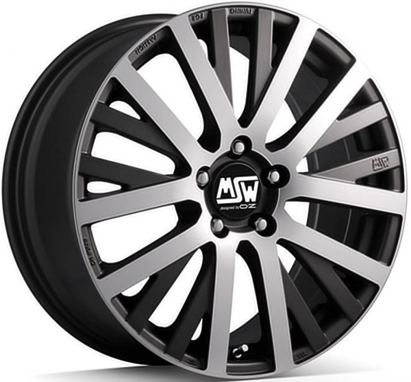 ДискMSWType 187JxR16 PCD5x112 ET35 DIA73.1,серый