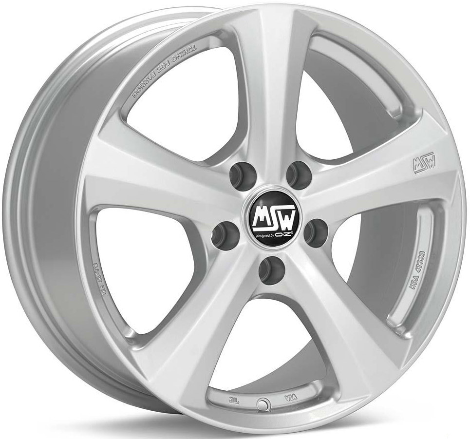 ДискMSWType 197.5JxR16 PCD5x112 ET45 DIA73.1,серебристый