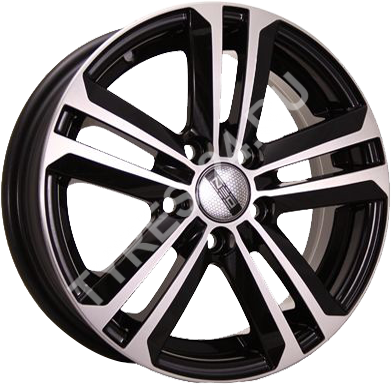 ДискNEO4285JxR14 PCD5x100 ET35 DIA57.1,чёрный