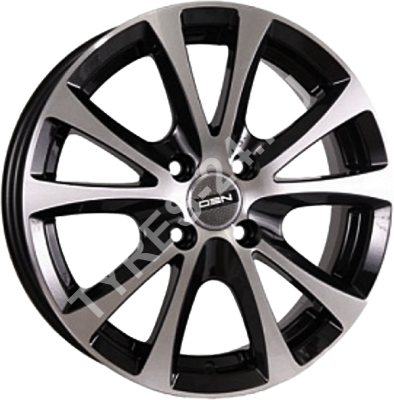 ДискNEO5096JxR15 PCD4x108 ET50 DIA63.4,чёрный
