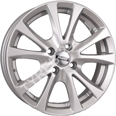 ДискNEO5096JxR15 PCD4x108 ET50 DIA63.4,серебристый