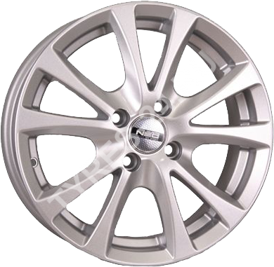 ДискNEO5096JxR15 PCD5x105 ET39 DIA56.6,серебристый