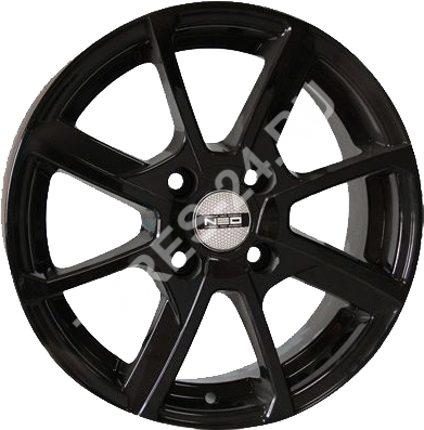 ДискNEO5386JxR15 PCD4x108 ET45 DIA63.4,чёрный