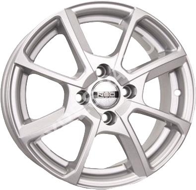 ДискNEO5386JxR15 PCD4x108 ET45 DIA63.4,серебристый