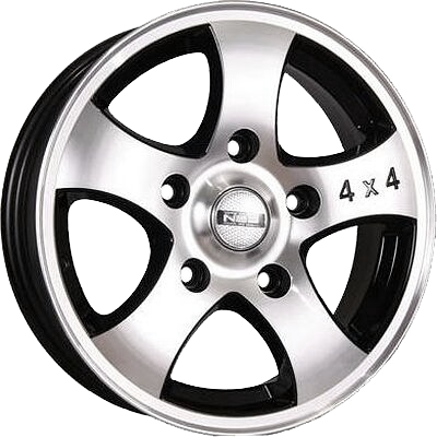 ДискNEO5416.5JxR15 PCD5x139.7 ET40 DIA98,чёрный