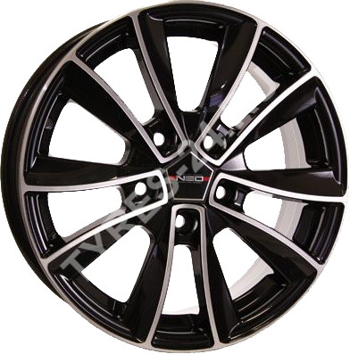 ДискNEO6426.5JxR16 PCD5x105 ET39 DIA56.6,чёрный