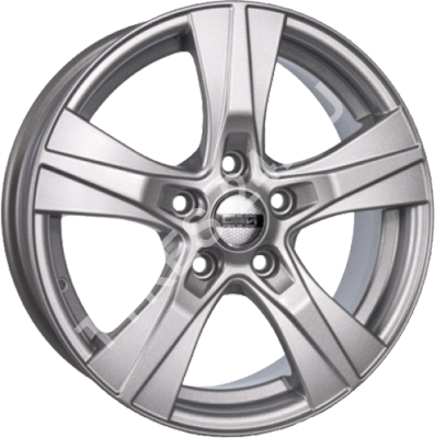 ДискNEO6436.5JxR16 PCD5x114.3 ET46 DIA67.1,серебристый