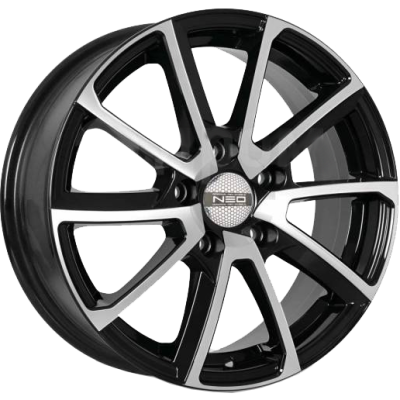 ДискNEO6486.5JxR16 PCD5x114.3 ET45 DIA67.1,чёрный