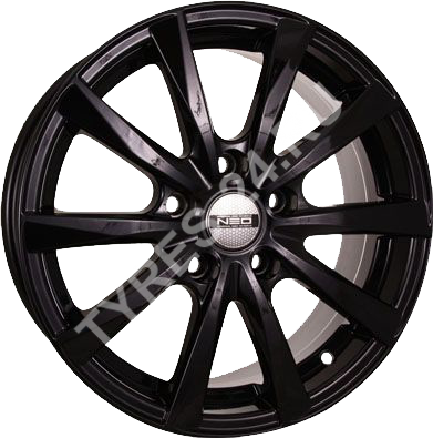 ДискNEO6516.5JxR16 PCD5x105 ET39 DIA56.6,чёрный