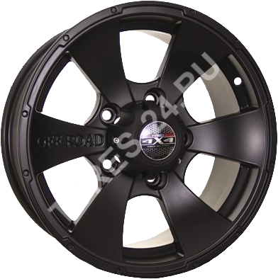 ДискNEO6527.5JxR16 PCD5x139.7 ET0 DIA108,чёрный