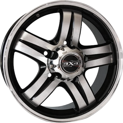 ДискNEO6697JxR16 PCD5x139.7 ET35 DIA108,чёрный