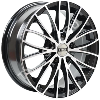 ДискNEO6716.5JxR16 PCD5x108 ET40 DIA54.1,чёрный