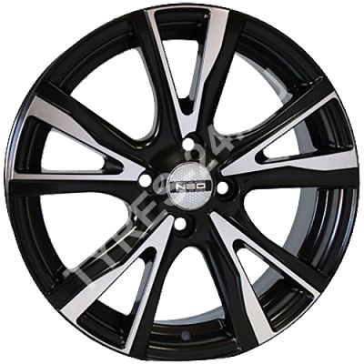 ДискNEO6746JxR16 PCD4x100 ET45 DIA60.1,чёрный