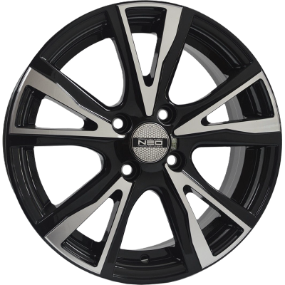 ДискNEO6746JxR16 PCD4x100 ET45 DIA54.1,чёрный