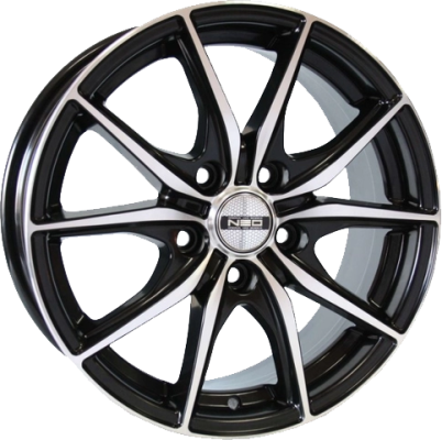 ДискNEO6766.5JxR16 PCD5x114.3 ET45 DIA67.1,чёрный