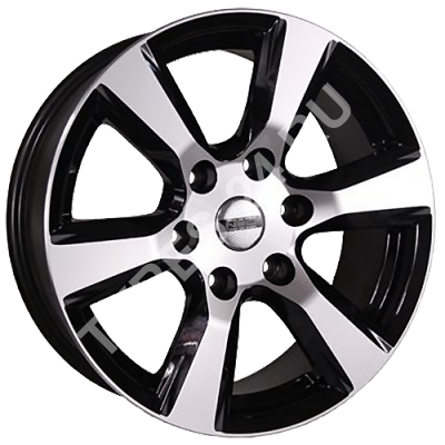 ДискNEO7057.5JxR17 PCD6x139.7 ET25 DIA106.1,чёрный