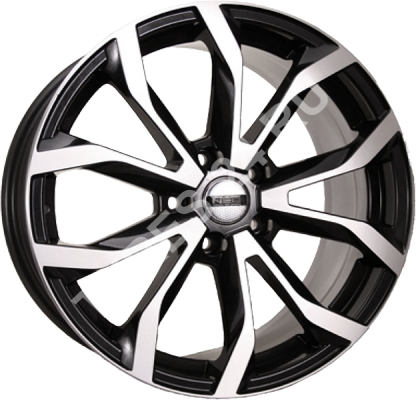 ДискNEO7287.5JxR17 PCD5x120 ET45 DIA72.6,чёрный