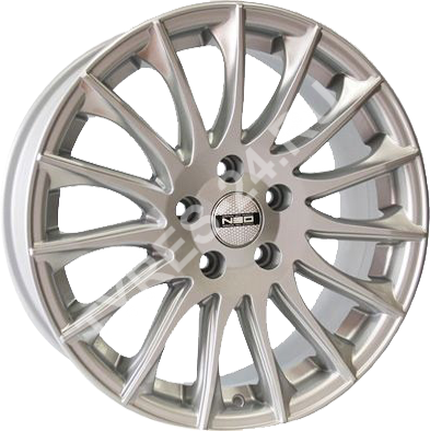 ДискNEO7317JxR17 PCD5x114.3 ET40 DIA60.1,серебристый