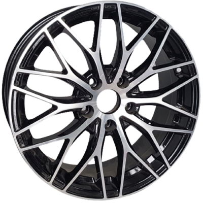ДискNEO7407JxR17 PCD5x114.3 ET40 DIA66.1,чёрный