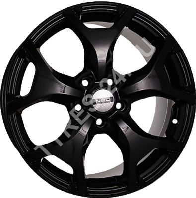 ДискNEO7537JxR17 PCD5x108 ET48 DIA63.4,чёрный