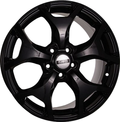 ДискNEO7537JxR17 PCD5x108 ET48 DIA63.4,чёрный