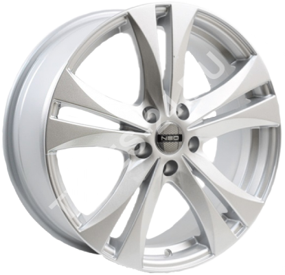 ДискNEO8447.5JxR18 PCD5x114.3 ET40 DIA60.1,серебристый