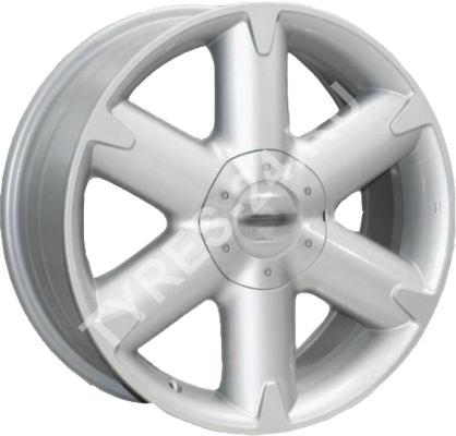 ДискNissanNi5H7.5JxR18 PCD5x114.3 ET40 DIA66.1,серебристый