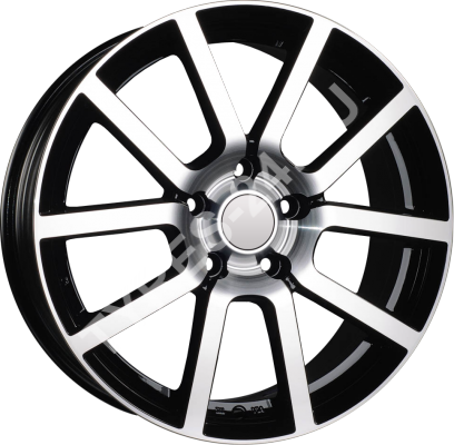 ДискNissanNi72H6.5JxR16 PCD5x114.3 ET40 DIA66.1,серебристый