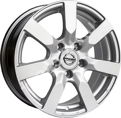 ДискNissanNi79H6.5JxR16 PCD5x114.3 ET40 DIA66.1,серебристый