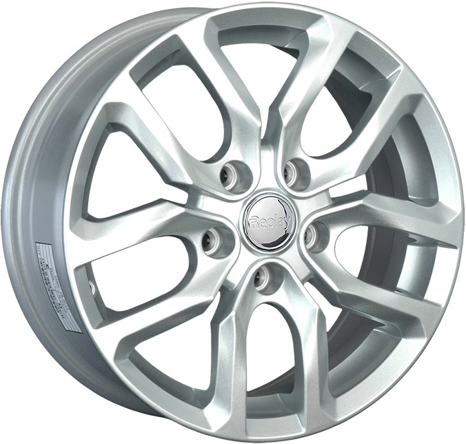 ДискNissanNS1216.5JxR16 PCD5x114.3 ET40 DIA66,серебристый