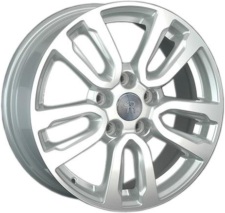 ДискNissanNS1237JxR17 PCD5x114.3 ET45 DIA66,серебристый