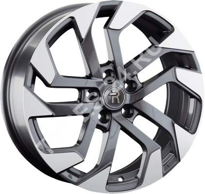 Диск Nissan NS218 7JxR17 PCD5x114.3 ET40 DIA66.1, серебристый