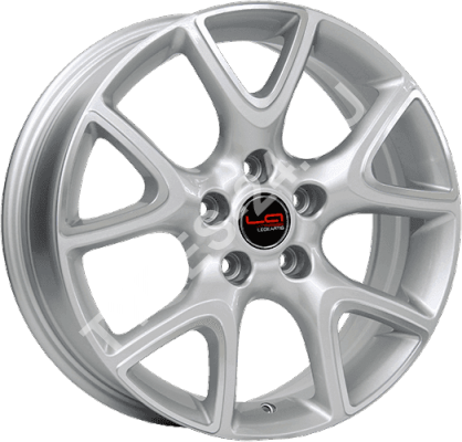 ДискNissanNS504 Concept6.5JxR16 PCD5x114.3 ET40 DIA66.1,серебристый