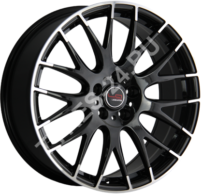 ДискNissanNS535 Concept7JxR17 PCD5x114.3 ET40 DIA66.1,чёрный