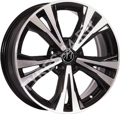 ДискNissanNS55947JxR18 PCD5x114.3 ET35 DIA66.1,чёрный
