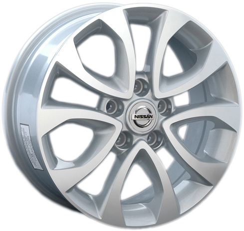 ДискNissanNS626.5JxR16 PCD5x114.3 ET40 DIA66.1,серебристый