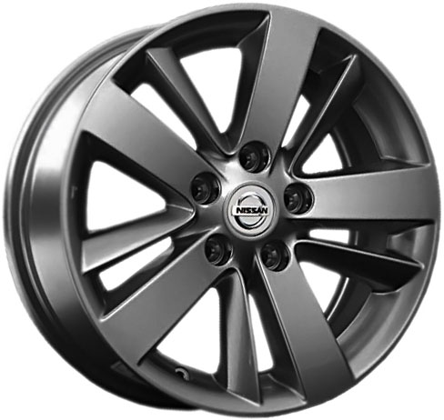 ДискNissanNS756.5JxR16 PCD5x114.3 ET40 DIA66.1,серый