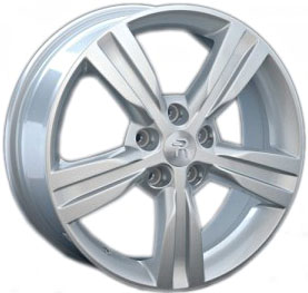 ДискNissanNS776.5JxR17 PCD5x114.3 ET40 DIA66.1,серебристый