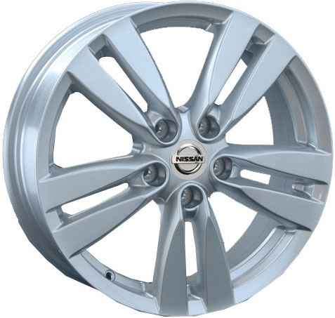 ДискNissanNS826.5JxR16 PCD5x114.3 ET50 DIA66.1,серебристый