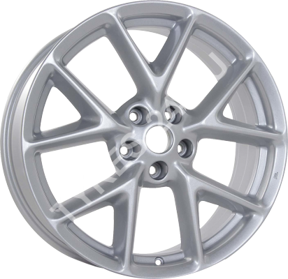 ДискNissanR7937JxR16 PCD5x114.3 ET45 DIA66.1,серебристый